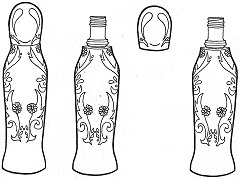 Купить патент на промышленный образец Бутылка