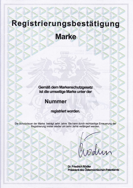 Регистрация товарного знака в Австрии